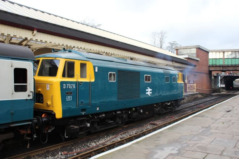 FIRST EVER CLASSIC 1960s BRITISH RAILWAYS CLASS 35 'HYMEK' DIESEL