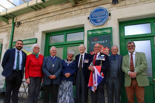 D Day 80th anniversary plaque 