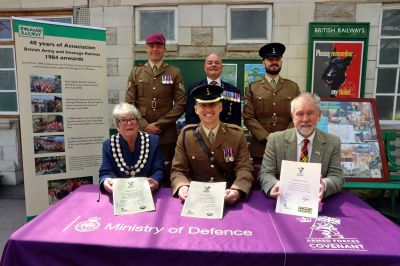 Armed forces covenant signing