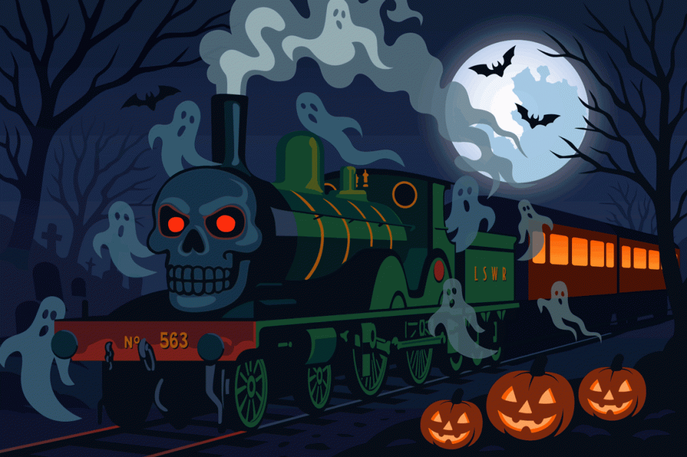 Halloween Ghost Train
