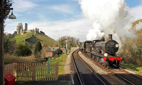 T9 at Corfe Castle